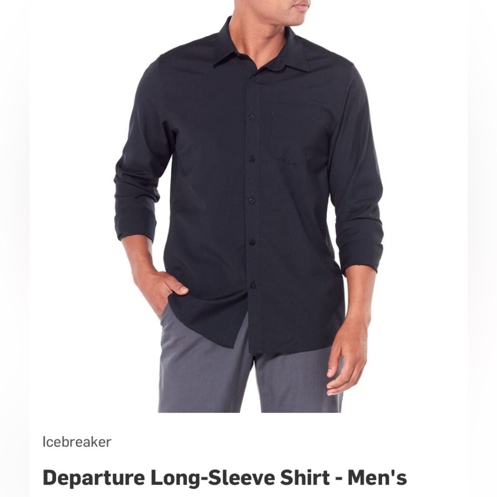 Icebreaker Superfine Lite 200 Men's Button Down Merino Shirt